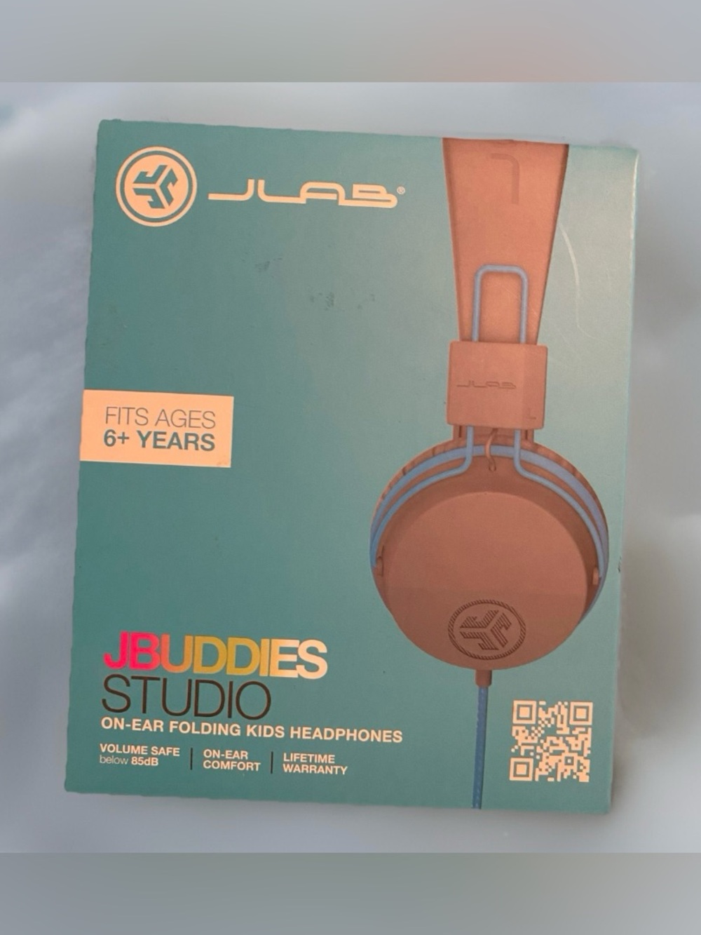 JLabs Kids Folding Headphones NIB Bolume Safe On Ear